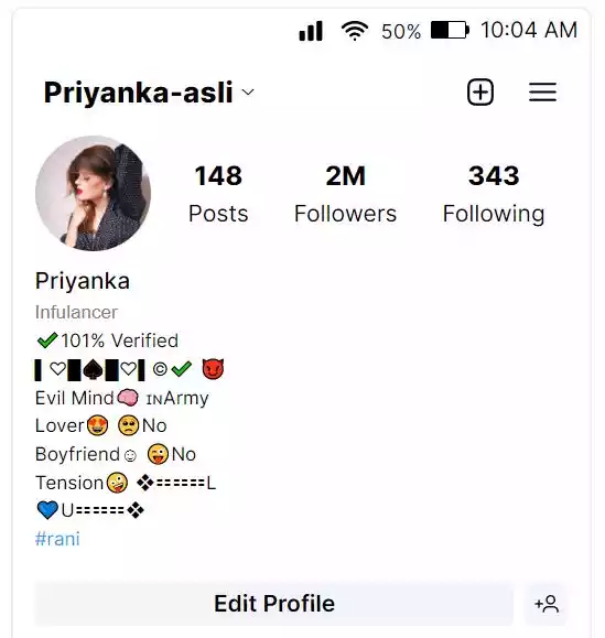 swag attitude bio for instagram for girl